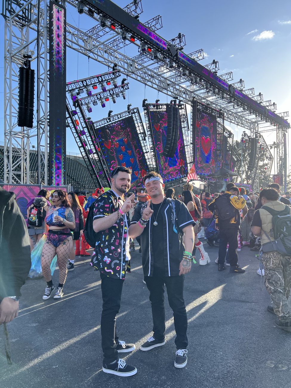 Avery and Ricky at Beyond Wonderland